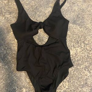 Aerie Black One Piece Swimsuit